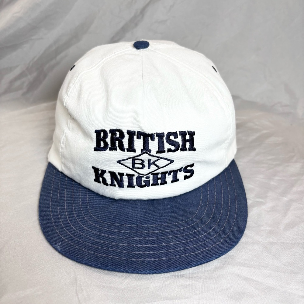 Vintage British Knights‎ Sneakers SnapBack Hat 80s Bk